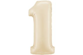 zahl 1 satin creme 
