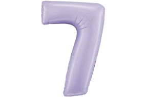 zahl 7 satin lilac 