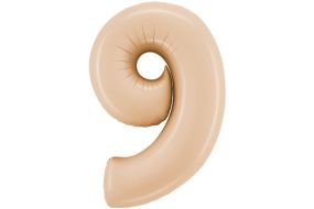zahl 9 satin beige 