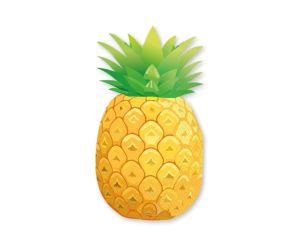 ananas servietten globos 