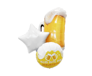 ballon bouquet bier 