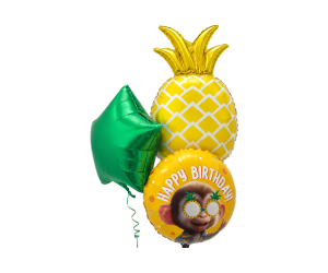ballon bouquet birthday ananas 
