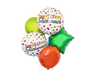 ballon bouquet herzlichenglueckwunsch 