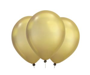 ballons gold chrome n 