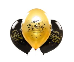 ballons happybirthday gold 1 
