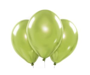 ballons hellgruen chrome 