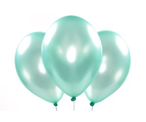 ballons metallic mint 1 