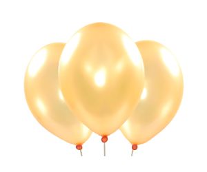 ballons metallic pfirsich 1 