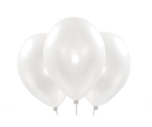 ballons metallic weiss 1 
