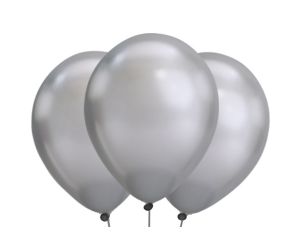 ballons silber chrome 1 