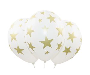 ballons sterne weiss be 