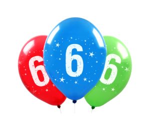 ballons zahl6 1 