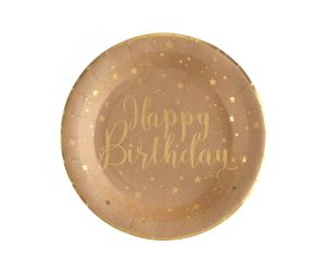 birthday braun teller 