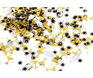 deko konfetti silvester 1 