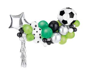 diy girlande fussball 