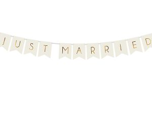 faehnchenbanner justmarried weiss 1 