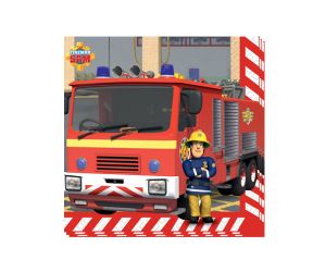 feuerwehrmann sam servietten 2 