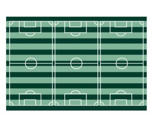 fussballfeld tischdecke 