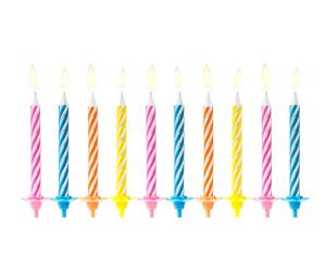 geburtstagskerzen assortiert partydeco 