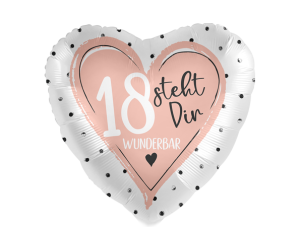 geschenkballon 18 steht dir 