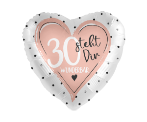 geschenkballon 30 steht dir 