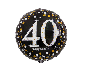 geschenkballon 40 elegant 1 