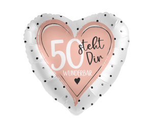 geschenkballon 50 steht dir 