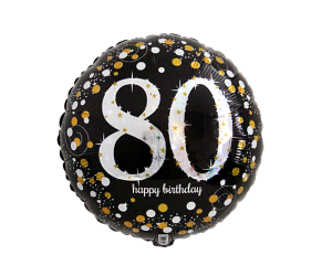 geschenkballon 80 elegant 1 