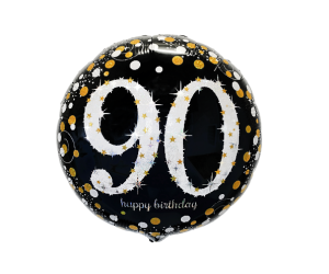 geschenkballon 90 elegant 