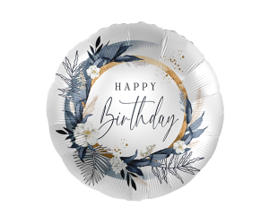 geschenkballon birthday blumen 