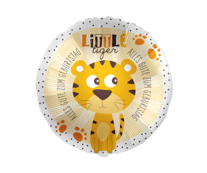 geschenkballon birthday little tiger 