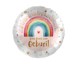 geschenkballon bliib so wie du bisch geburi 