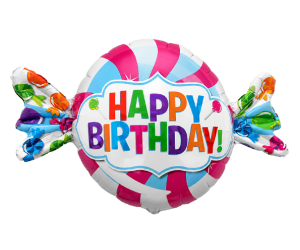 geschenkballon bonbon 