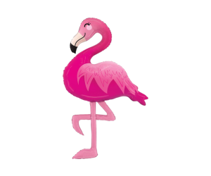 geschenkballon flamingo 2026 