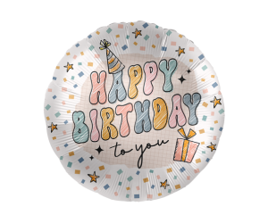 geschenkballon funky birthday 
