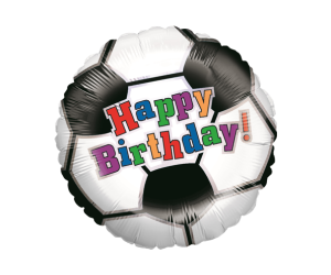 geschenkballon fussball birthday 