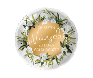geschenkballon goldhochzeit 