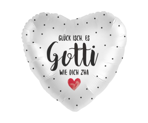 geschenkballon gotti herz 