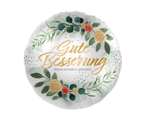 geschenkballon gute besserung nature 