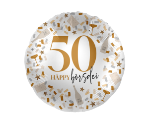 geschenkballon haeppy boersdei 50 