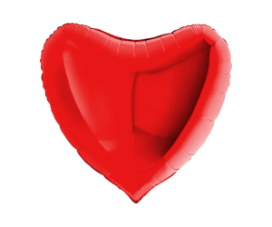 geschenkballon herzballon rot jumbo 
