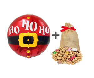 geschenkballon ho ho ho set 
