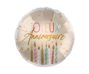 geschenkballon joyeux anniversaire 
