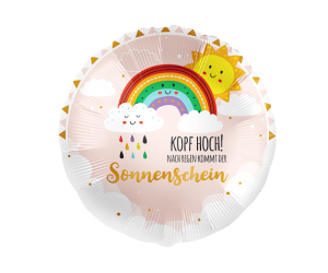 geschenkballon kopf hoch 