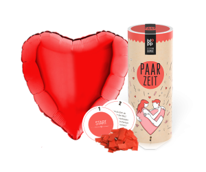 geschenkballon liebes set paarzeit 