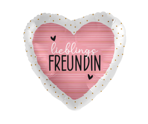 geschenkballon lieblingsfreundin 