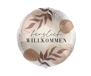geschenkballon natural wildflowers 