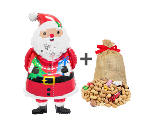 geschenkballon nikolaus set 