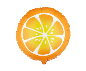 geschenkballon orange 