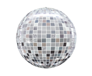 geschenkballon orbz discokugel 